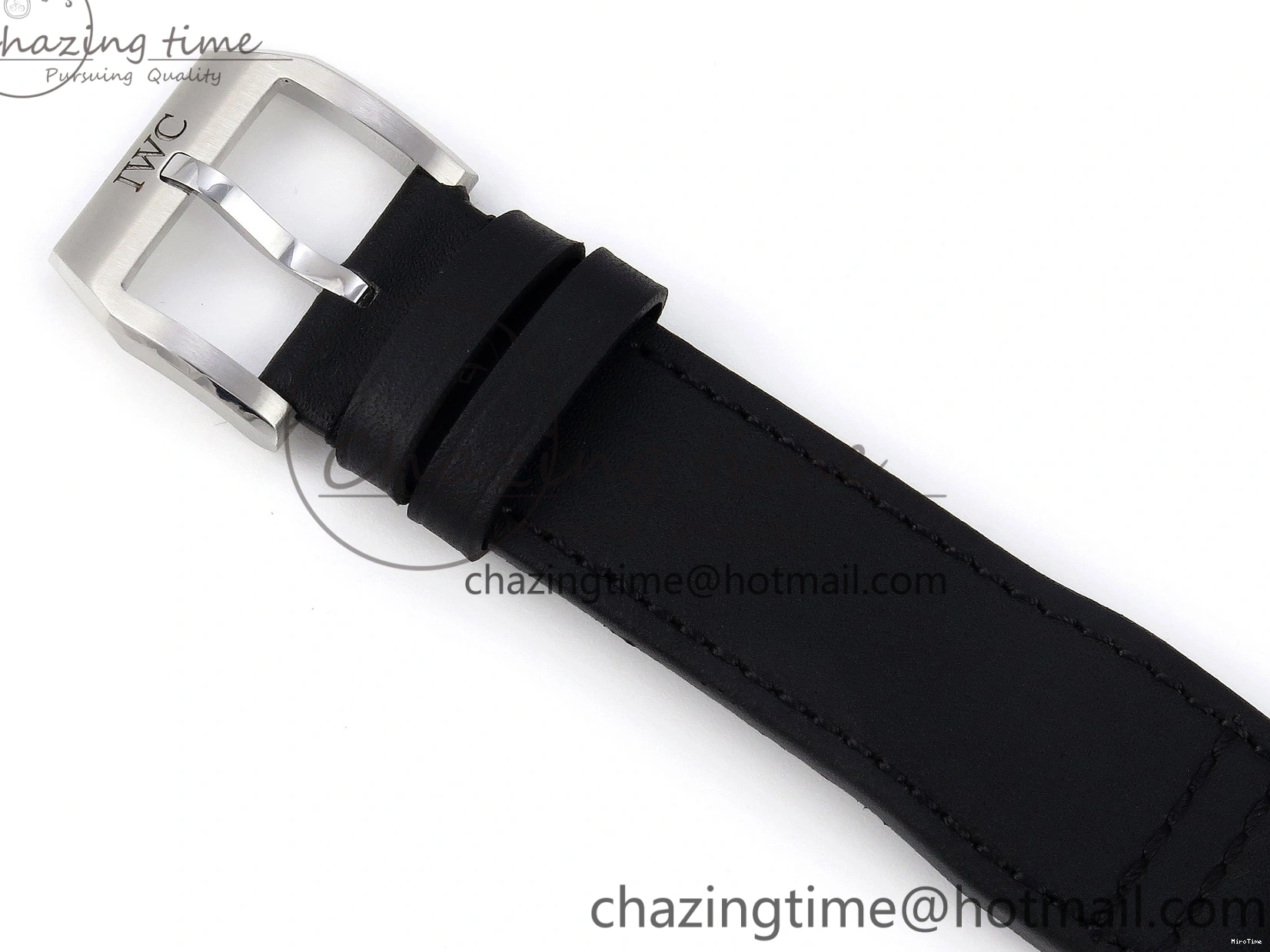 MIROTIME 0331 Pilot Mark XX IW328201 ZF 1:1 Best Edition Black Dial on Black Leather Strap A Affordable 7028